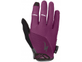 LUVA SPECIALIZED BG SPORT GEL WMN - ROXA DEDO LONGO